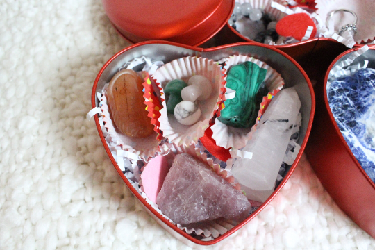 Crystal Mystery Chocolate Box, Valentines Day Crystal Box, Crystal  Chocolate Box